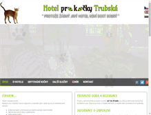 Tablet Screenshot of hoteltrubska.cz